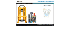 Desktop Screenshot of messafilter.com